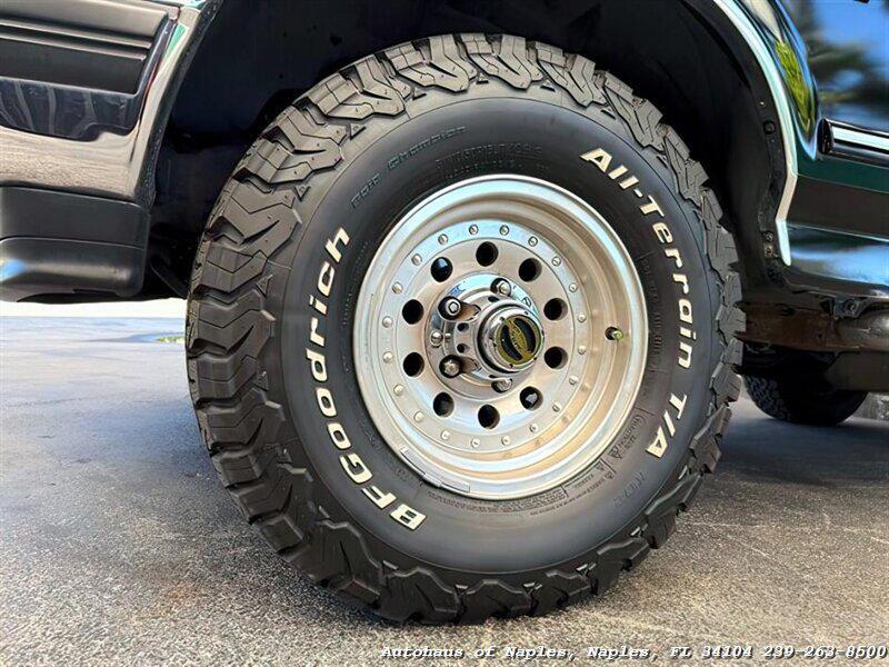 used 1992 Ford Bronco car, priced at $27,900