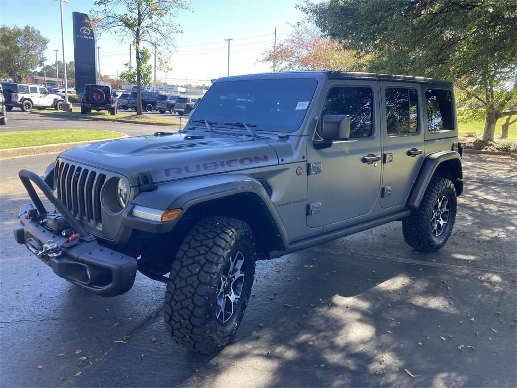 used 2021 Jeep Wrangler Unlimited car, priced at $38,995
