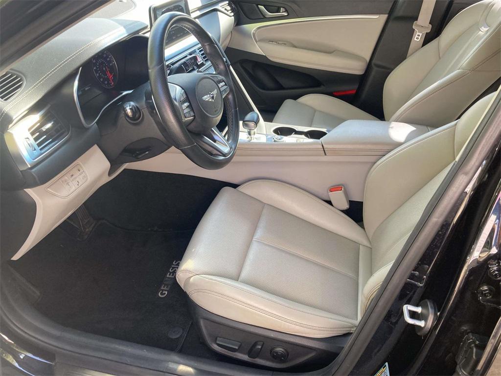 used 2020 Genesis G70 car, priced at $20,500