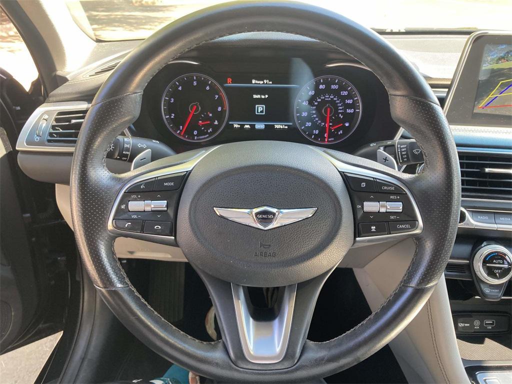 used 2020 Genesis G70 car, priced at $20,500