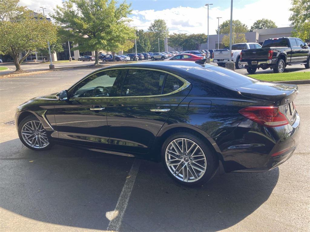 used 2020 Genesis G70 car, priced at $20,500