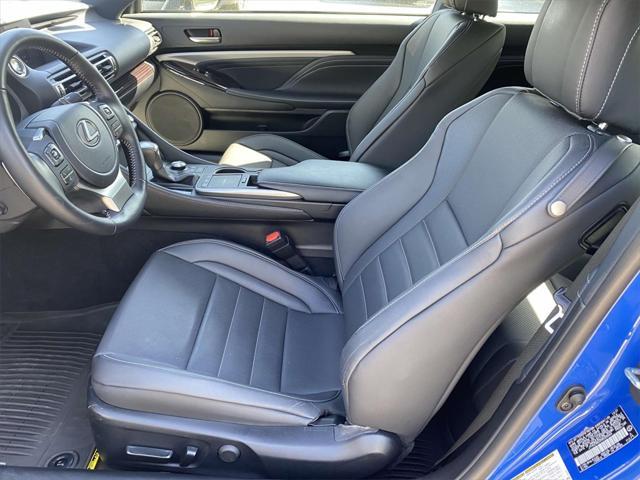 used 2022 Lexus RC 350 car, priced at $44,500