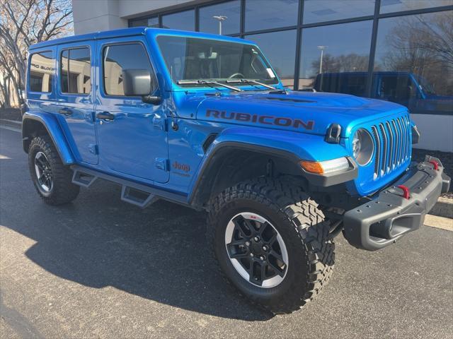 used 2022 Jeep Wrangler Unlimited car, priced at $41,995