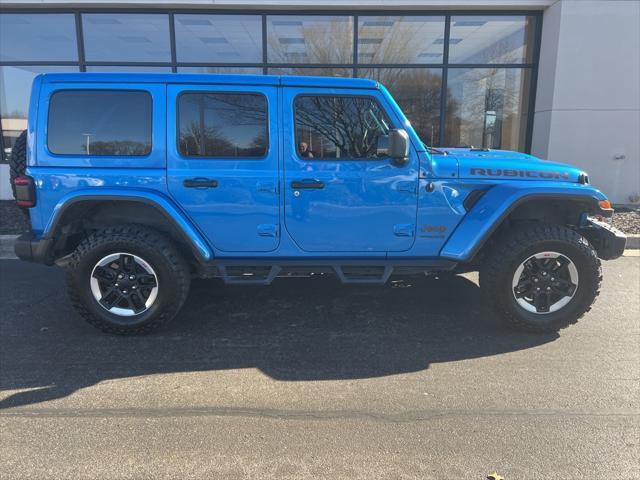 used 2022 Jeep Wrangler Unlimited car, priced at $41,995