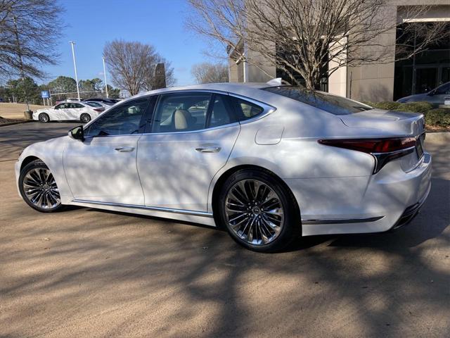 used 2020 Lexus LS 500 car, priced at $45,500