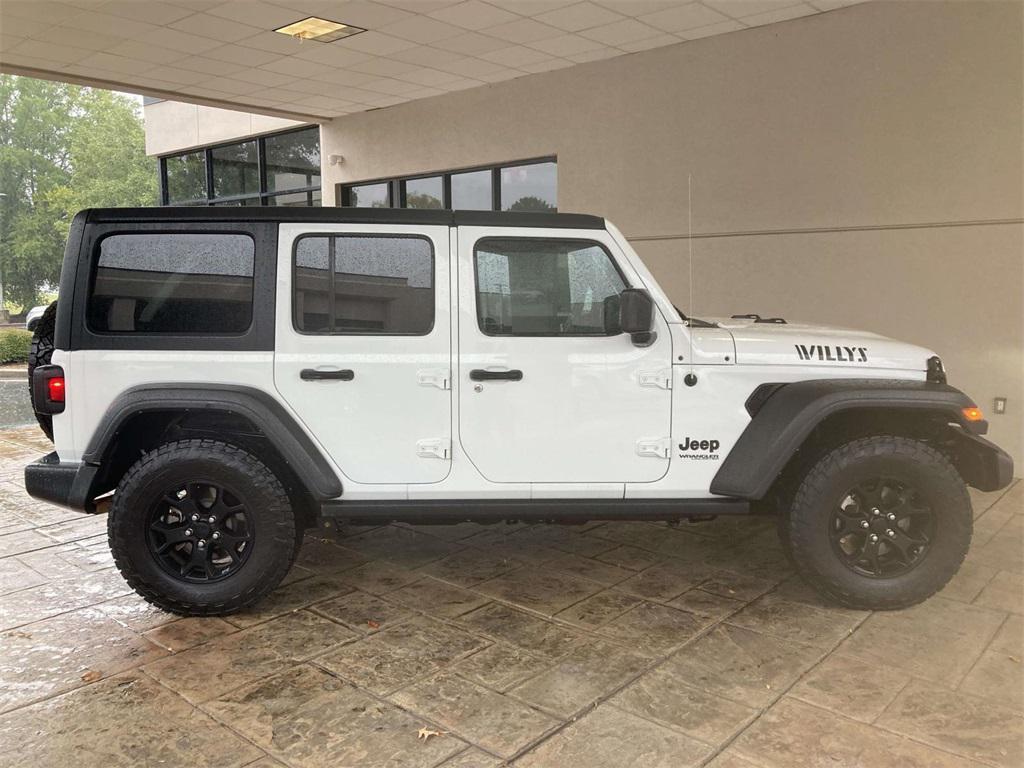 used 2021 Jeep Wrangler car, priced at $30,995