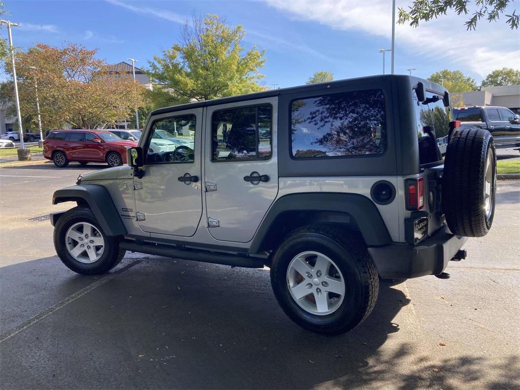 used 2015 Jeep Wrangler Unlimited car, priced at $15,500