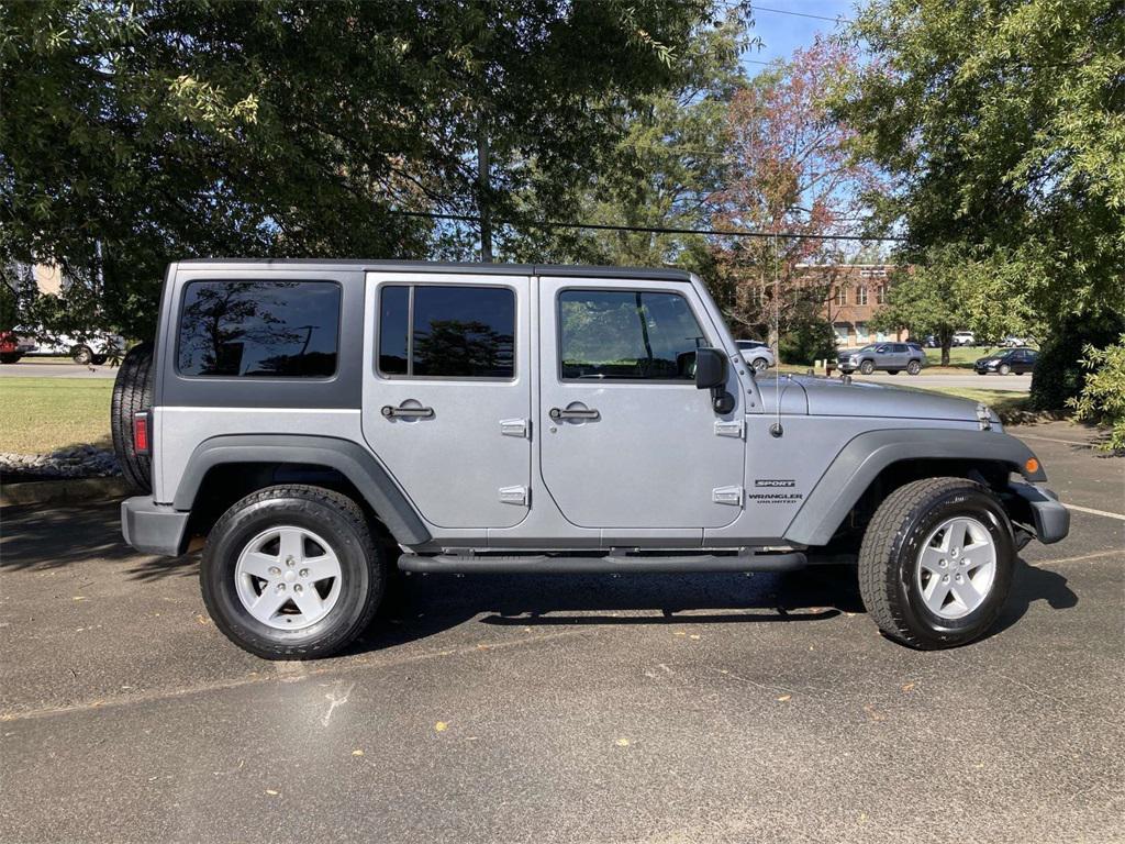 used 2015 Jeep Wrangler Unlimited car, priced at $15,500