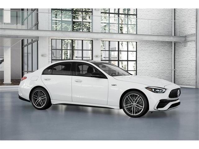 new 2025 Mercedes-Benz AMG C 43 car, priced at $73,725