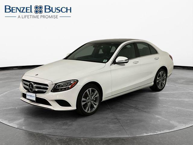 used 2021 Mercedes-Benz C-Class car, priced at $27,821