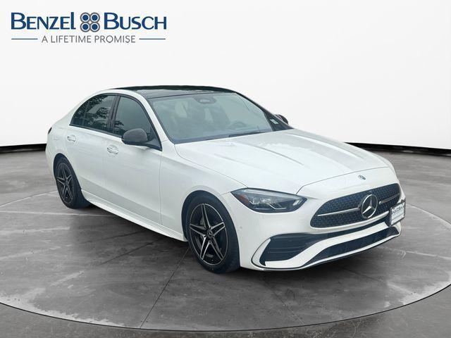 used 2022 Mercedes-Benz C-Class car, priced at $38,597