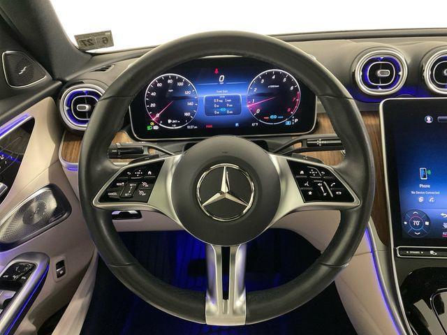 used 2022 Mercedes-Benz C-Class car, priced at $36,517