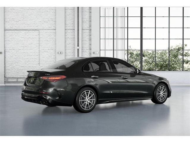 new 2025 Mercedes-Benz AMG C 43 car, priced at $74,325