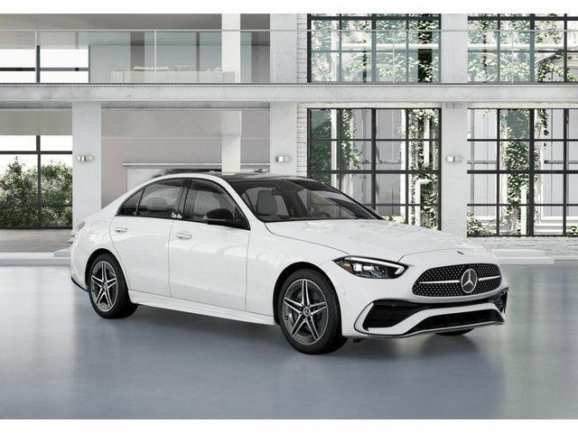 new 2025 Mercedes-Benz C-Class car, priced at $60,485