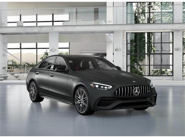 new 2024 Mercedes-Benz AMG C 43 car, priced at $77,900