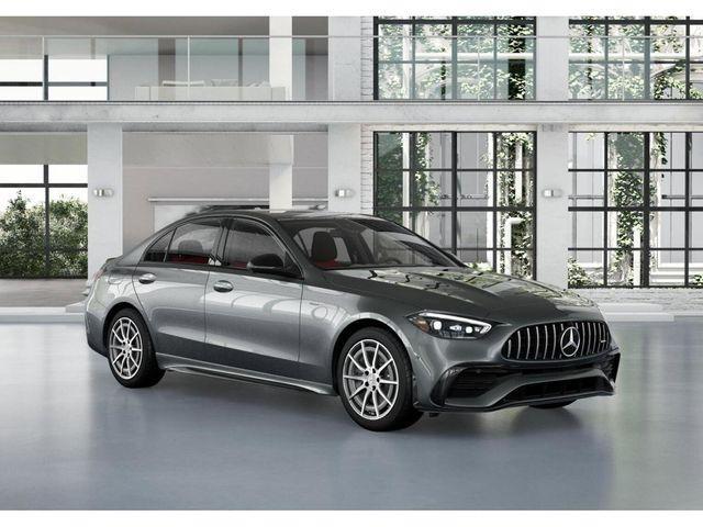 new 2025 Mercedes-Benz AMG C 43 car, priced at $74,860