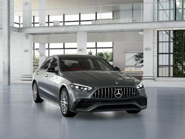 new 2025 Mercedes-Benz AMG C 43 car, priced at $74,860