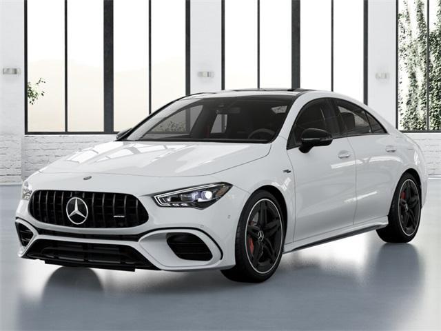 new 2025 Mercedes-Benz AMG CLA 45 car, priced at $71,555