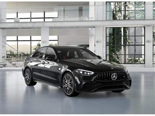 new 2024 Mercedes-Benz AMG C 43 car, priced at $80,785