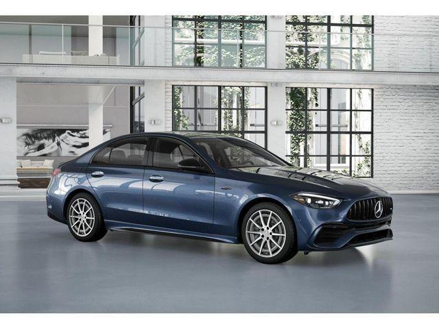 new 2025 Mercedes-Benz AMG C 43 car, priced at $69,350