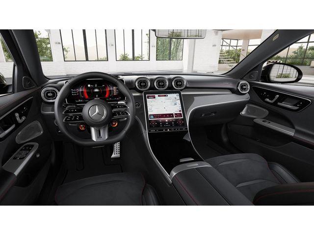 new 2025 Mercedes-Benz AMG C 43 car, priced at $69,350