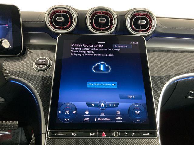 used 2022 Mercedes-Benz C-Class car, priced at $37,500