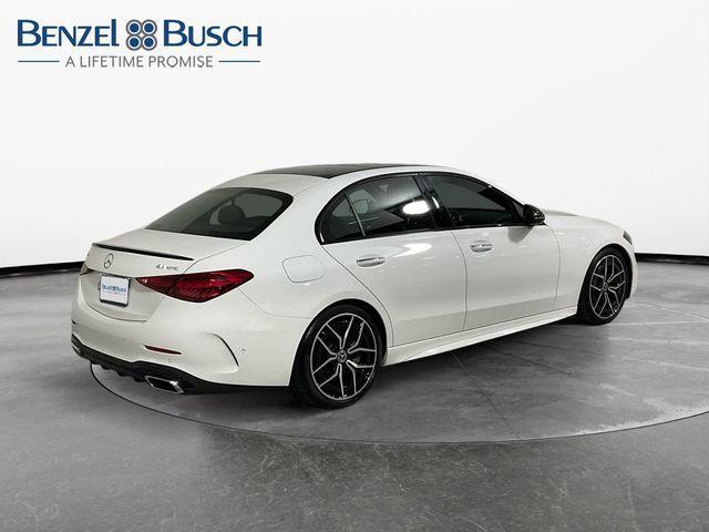 used 2022 Mercedes-Benz C-Class car, priced at $37,500