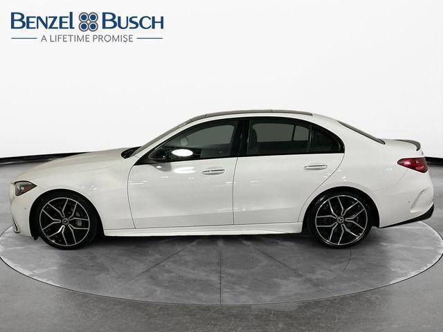 used 2022 Mercedes-Benz C-Class car, priced at $37,500