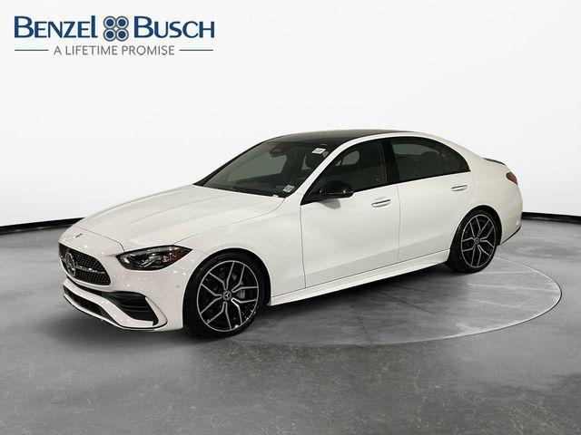 used 2022 Mercedes-Benz C-Class car, priced at $37,500
