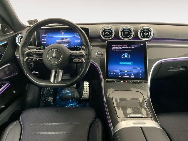 used 2022 Mercedes-Benz C-Class car, priced at $37,500