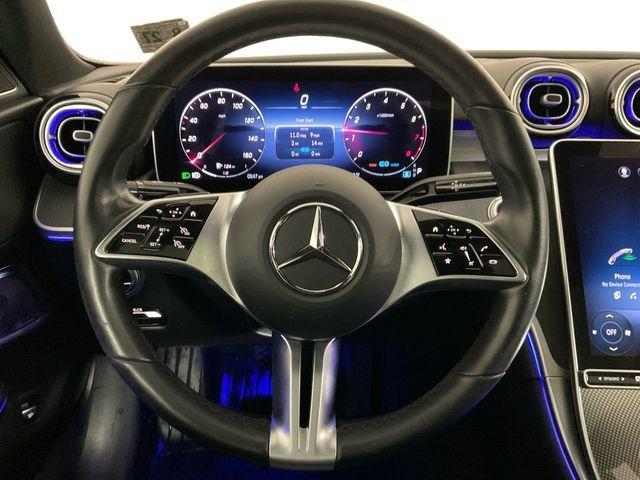 used 2022 Mercedes-Benz C-Class car, priced at $35,650