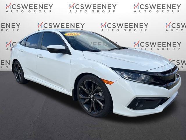 used 2019 Honda Civic car, priced at $16,999