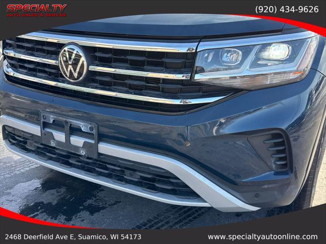 used 2021 Volkswagen Atlas Cross Sport car, priced at $22,000