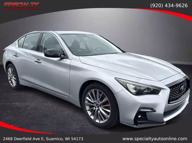 used 2019 INFINITI Q50 car, priced at $16,000