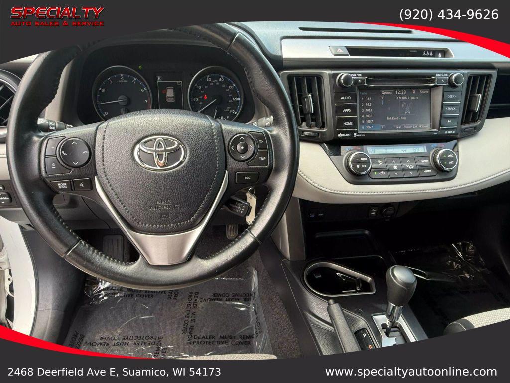 used 2017 Toyota RAV4 car, priced at $17,500
