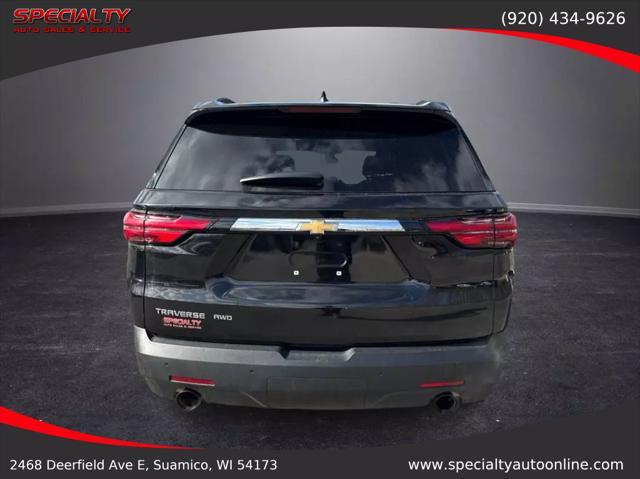 used 2022 Chevrolet Traverse car, priced at $24,500