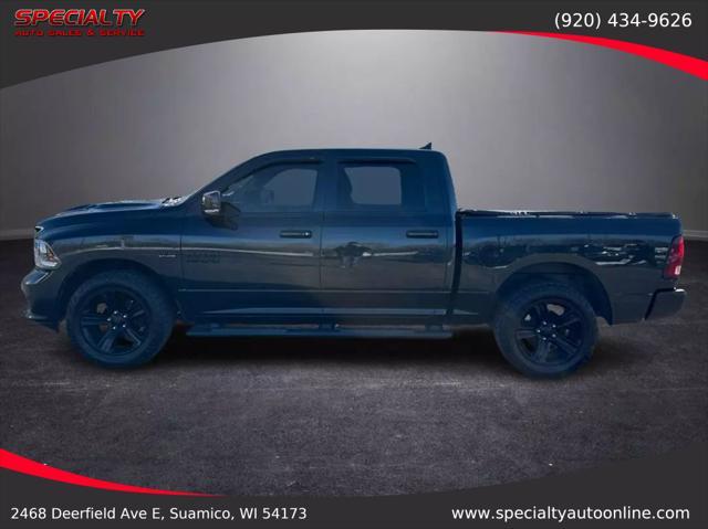 used 2017 Ram 1500 car, priced at $21,500