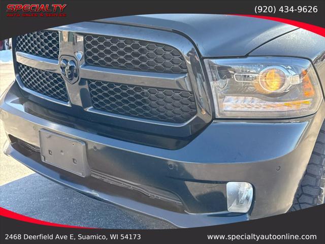 used 2017 Ram 1500 car, priced at $21,500