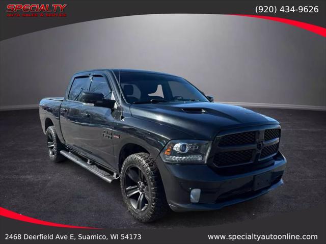 used 2017 Ram 1500 car, priced at $21,500