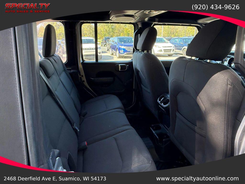 used 2021 Jeep Wrangler Unlimited car, priced at $25,000