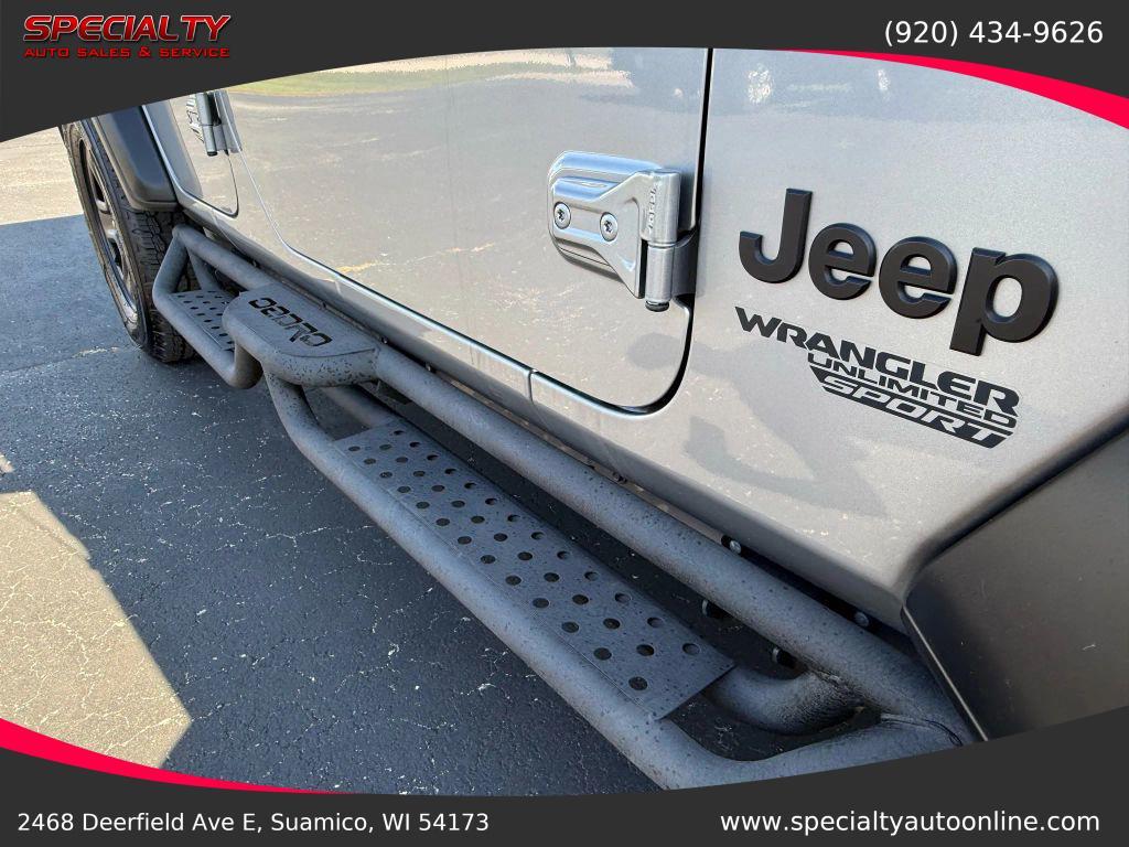 used 2021 Jeep Wrangler Unlimited car, priced at $25,000