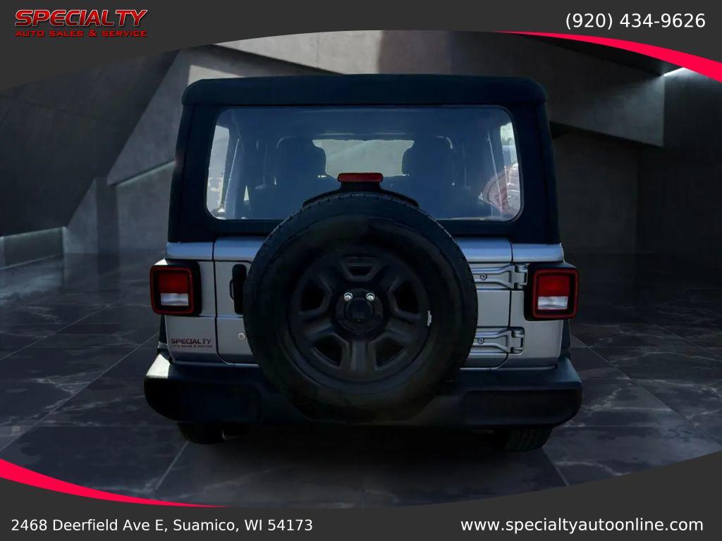 used 2021 Jeep Wrangler Unlimited car, priced at $25,000