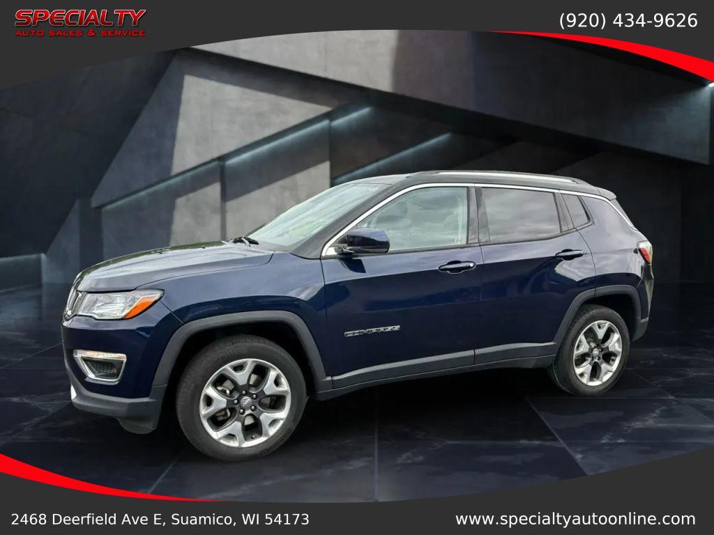 used 2019 Jeep Compass car, priced at $17,500