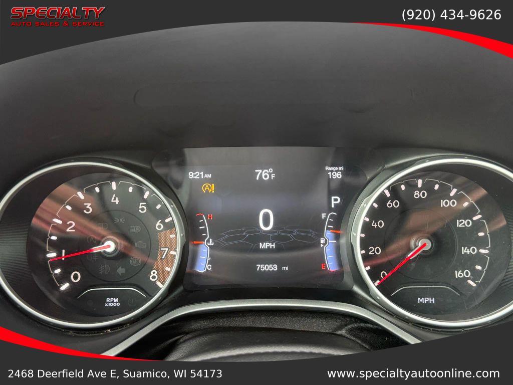 used 2019 Jeep Compass car, priced at $17,500
