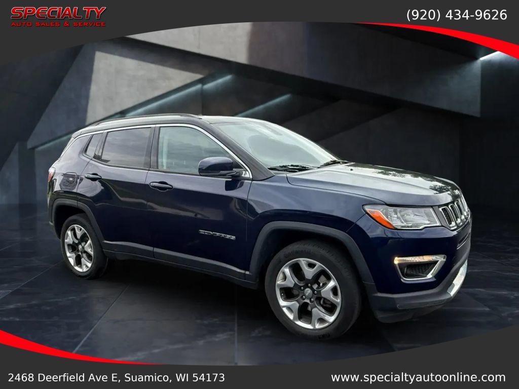 used 2019 Jeep Compass car, priced at $17,500
