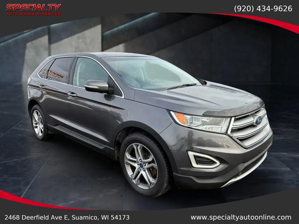 used 2015 Ford Edge car, priced at $13,000