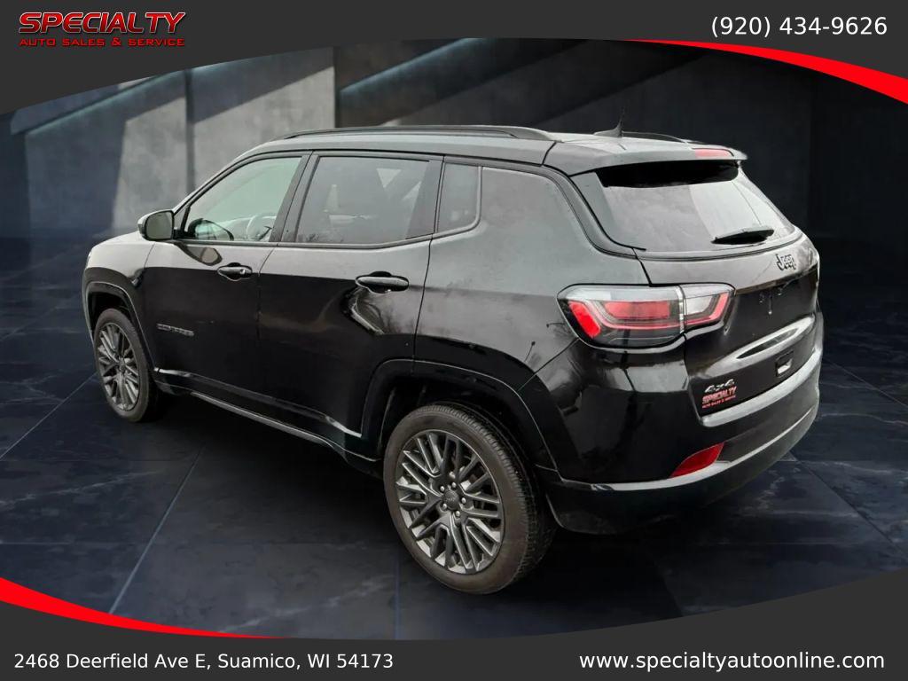 used 2022 Jeep Compass car, priced at $18,400