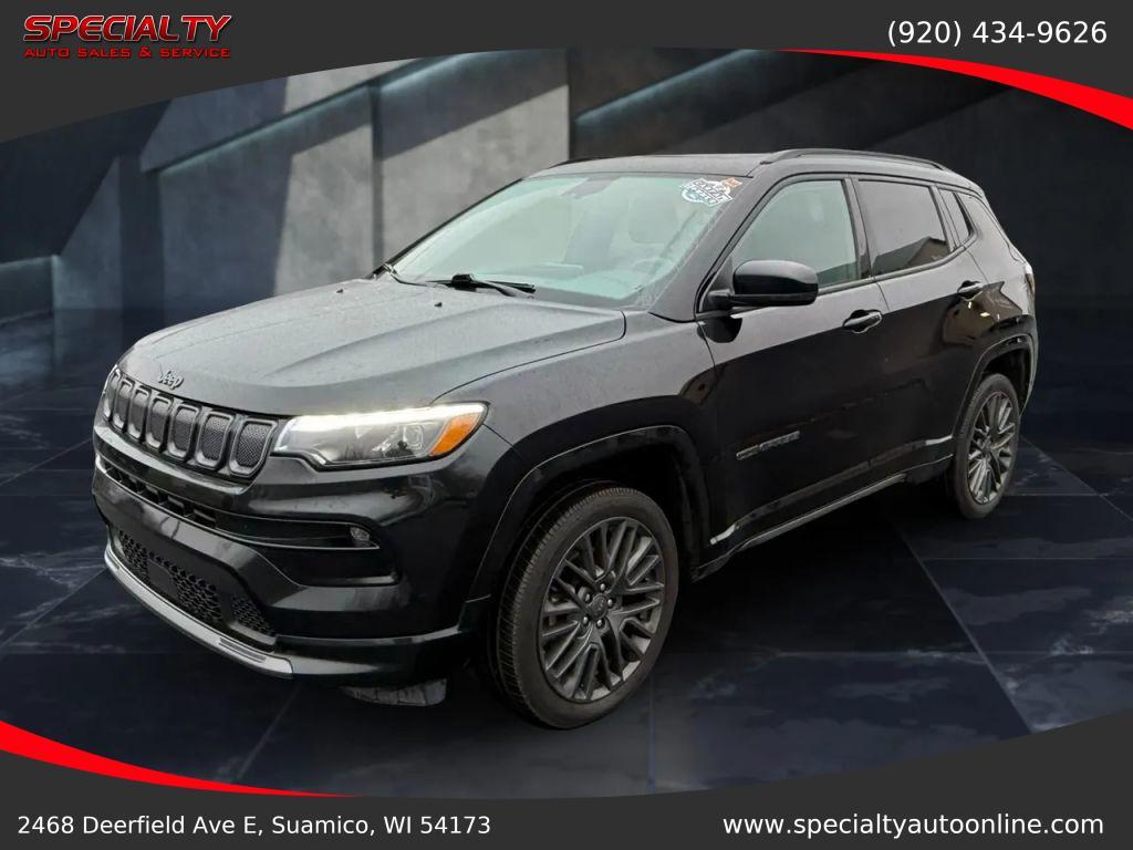 used 2022 Jeep Compass car, priced at $18,400