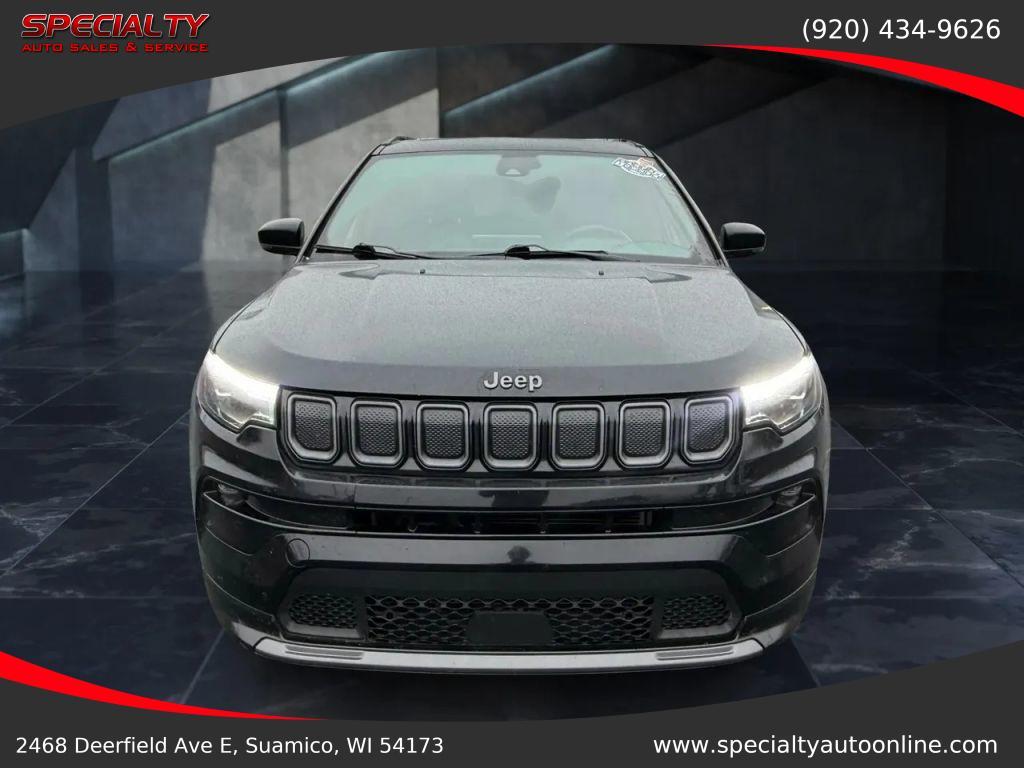 used 2022 Jeep Compass car, priced at $18,400