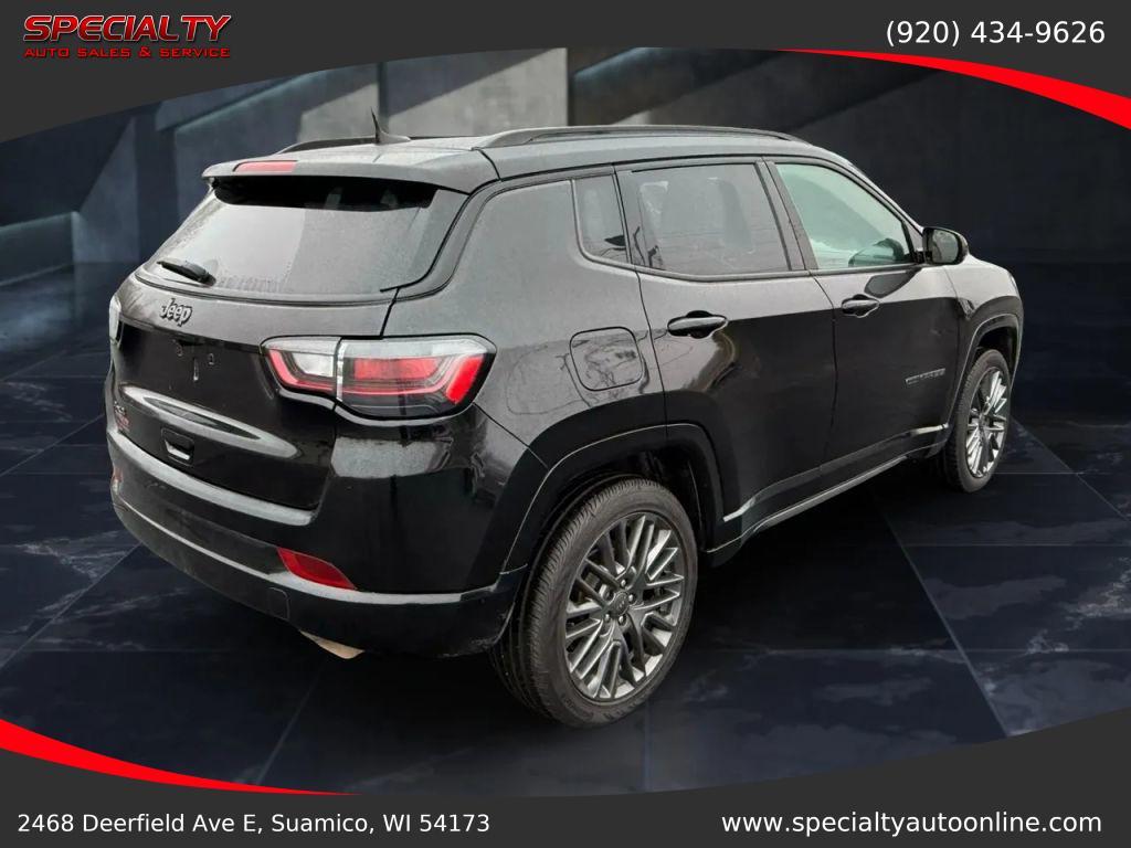 used 2022 Jeep Compass car, priced at $18,400
